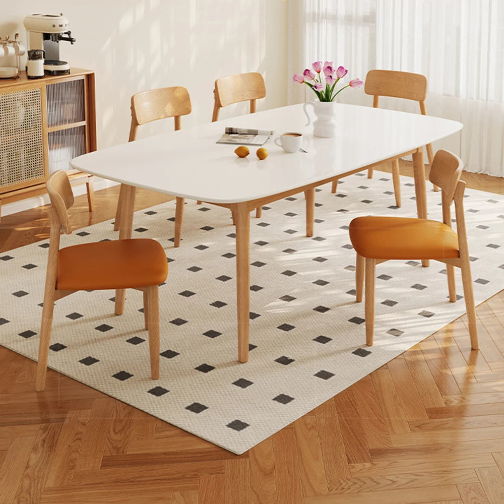 Nordic Restaurant Dining Table Kitchen Conference Luxury Living Room Dining Table Study Ornament Mesa Plegable Home Furniture