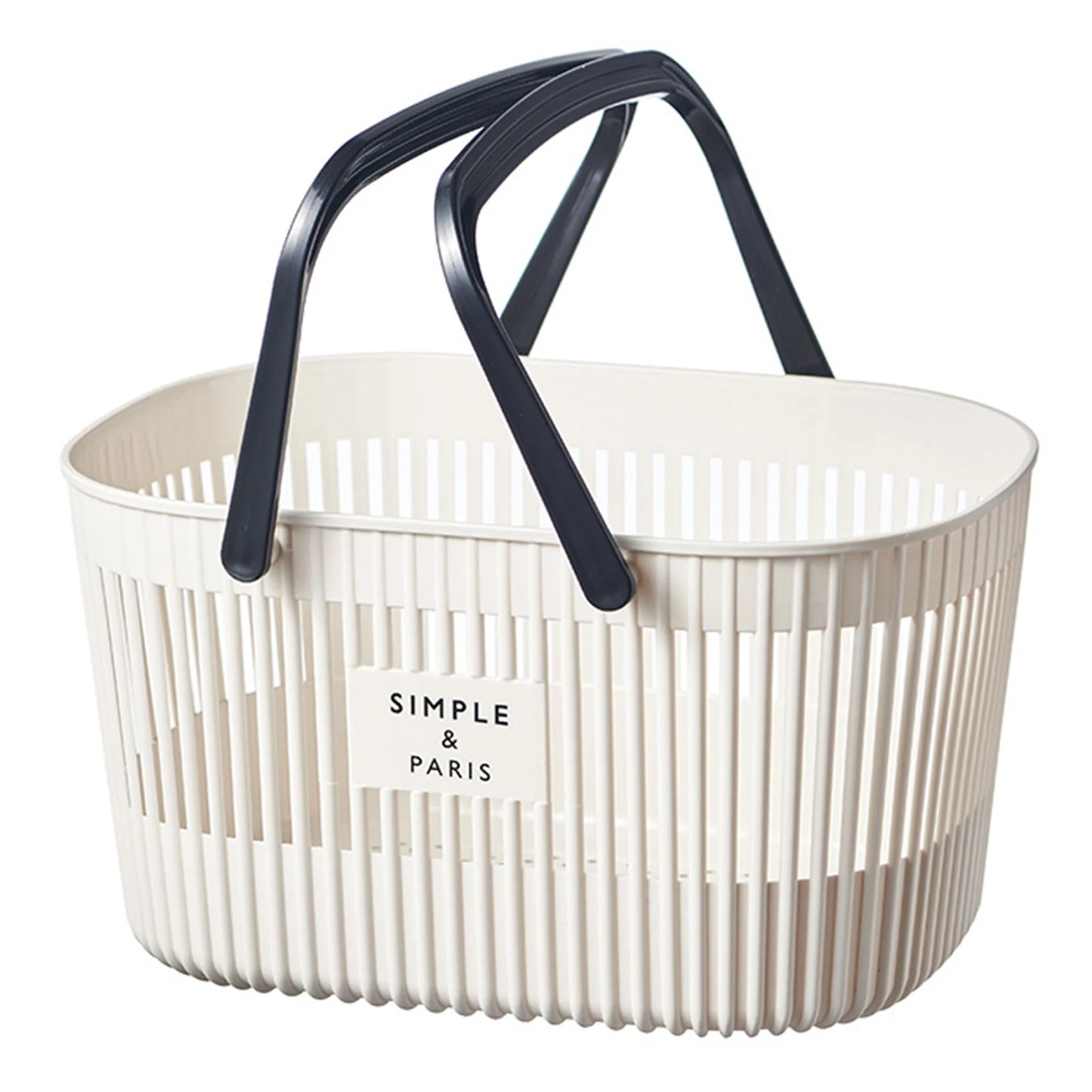 Large Capacity Bath Basket Bathroom Storage Basket For Shower Gel Shampoo Toothbrush Towels Dentifrice Practical Organizer Box