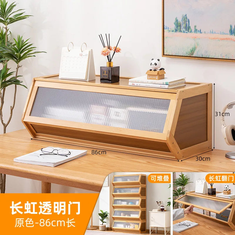 Multi functional stackable storage cabinet with lid, miscellaneous storage box, household storage box, bedside cabinet