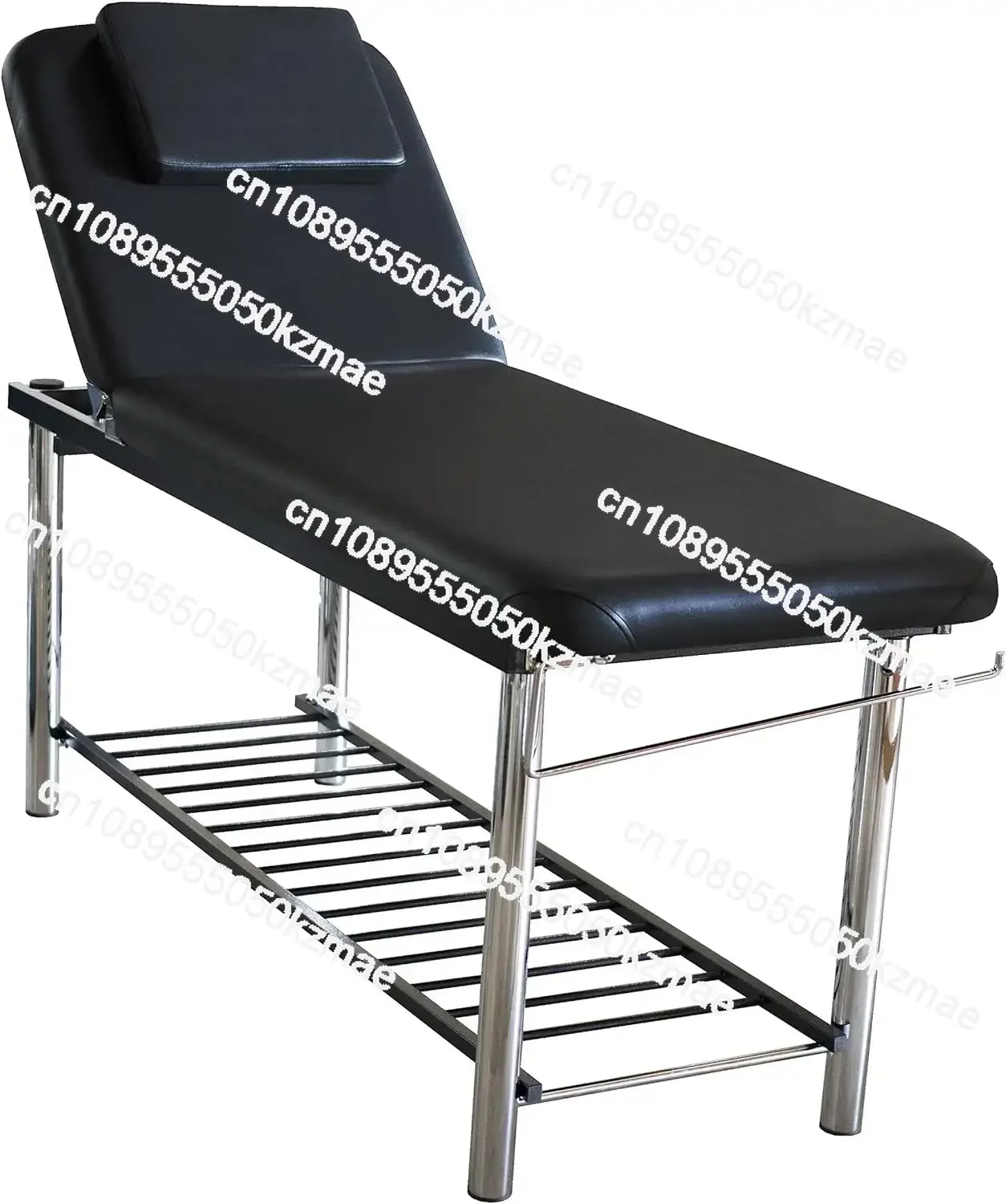 Metal Frame Edition of Smart Massage/Facial Bed & Table +600lbs Black (Heavy Duty) 72x25x29 Inch (Pack of 1)