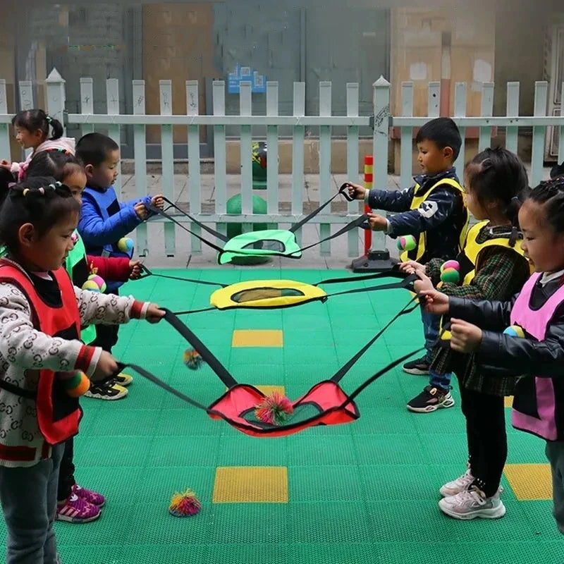 Children Outdoor Fun and Sports Toss and Catch Ball Game Set Parent Child Interactive Sensory Play Toys Juegos Al Aire Libre