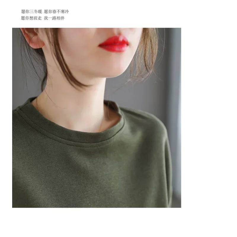 Women's Clothing Tops Autumn Long Sleeve Loose Casual