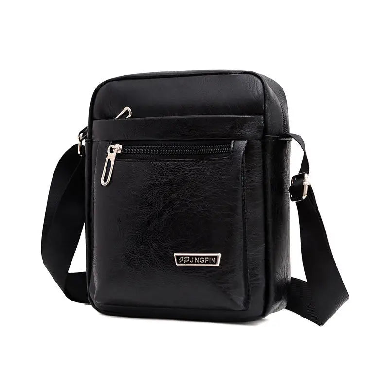 Men's Single Shoulder Bags Vintage Fashion Casual PU Business Large Capacity Handbag Practical And Durable Male's Crossbody Bag