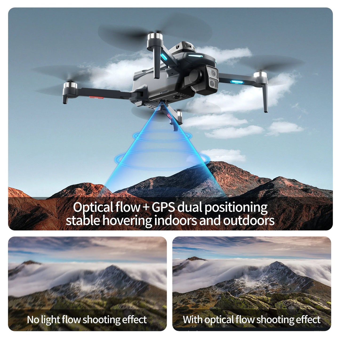2025 NEW XT606 Drone 4K Professional HD Dual Camera Infrared Obstacle Avoidance Brushless motor RC Quadcopter With screen Drone