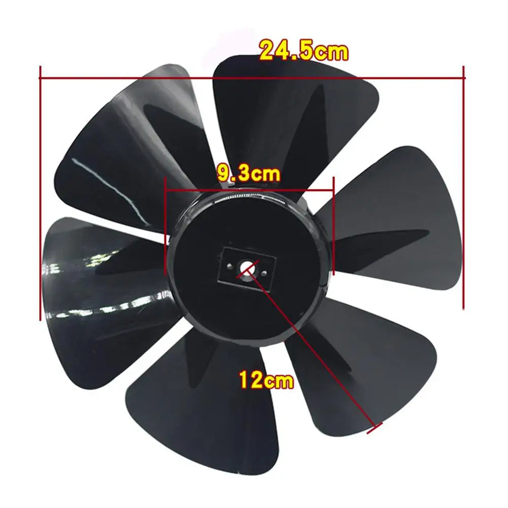 10 Inches Fan Blades Radius 12cm Electric Fan Blades Reliable Performance Sleek Design Stylish Design For Home Cooling