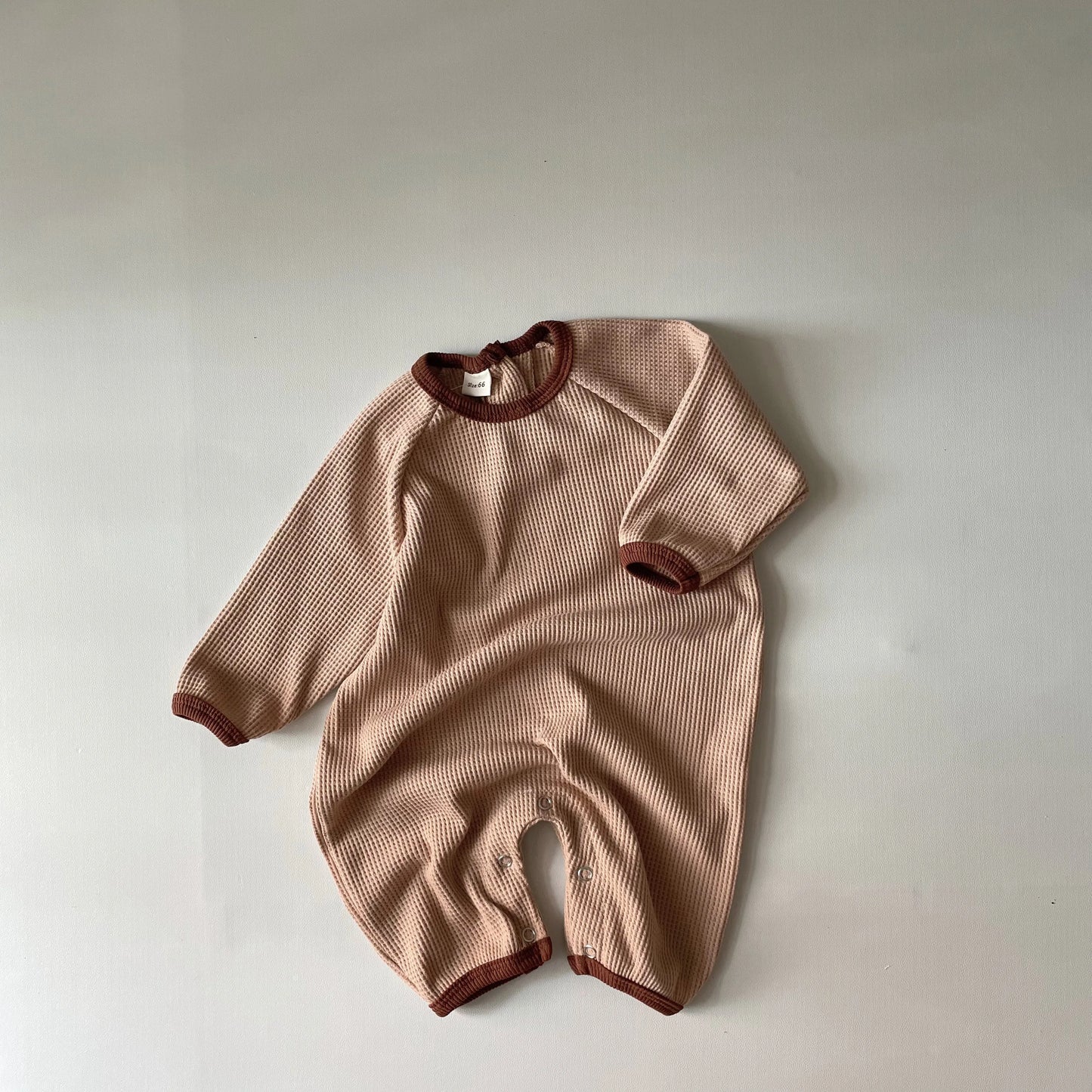 Kids Baby Boy Girl Clothes Spring Autumn Long Sleeve Bodysuit Short Feet Romper Cotton Basic Newborn Babygrow Jumpsuit Outfit