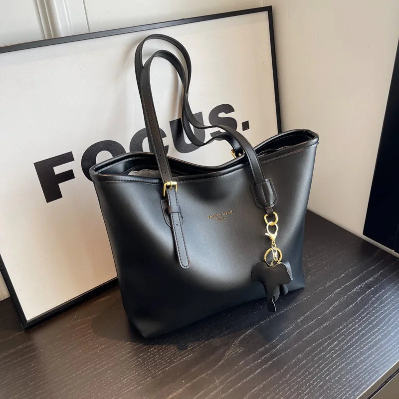 2025 Large Tote Bag Women Stylish Shoulder Purse Autumn Winter Fashion Boho Casual Commuter Bag Elegant Spacious Handbag