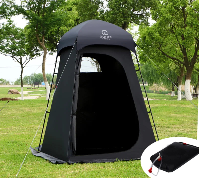 Single Person Large Space Outdoor Bathing Changing To Keep Warm Mobile Public Toilet Portable Waterproof Fishing Tent
