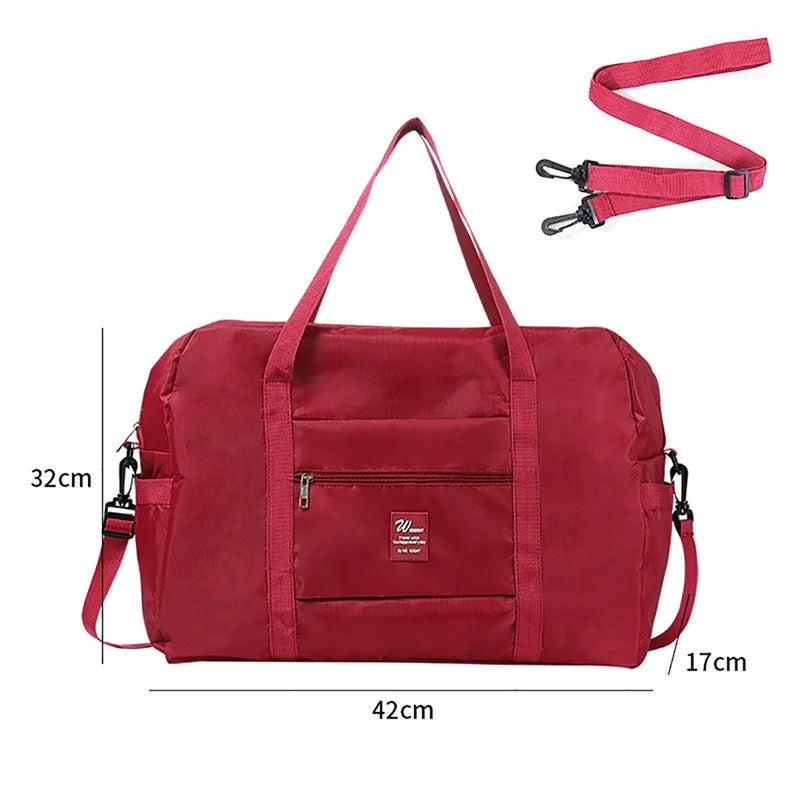 Travel Luggage Bags Large Capacity Multifunctional Adjustable Pull Rod Lightweight Business Trip Short Distance Clothing Storage