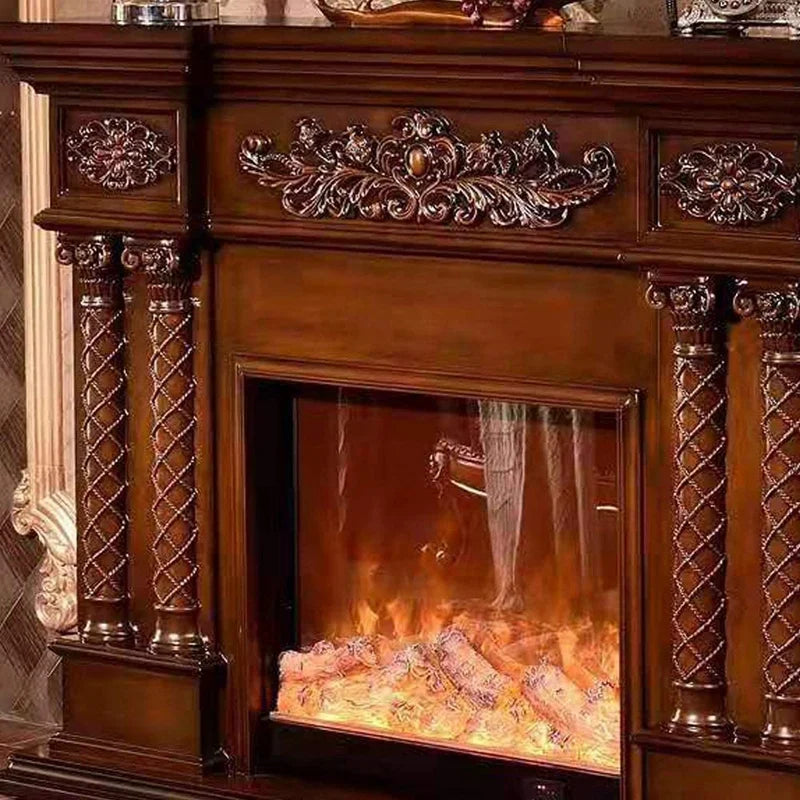 ABYN-Wooden Carved Onlay Appliques Rose Wood Carving Decal Unpainted Furniture Bed Door Cabinet Decor