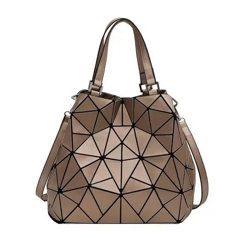 Handbags Bags For Women 2024 Designer Luxury Tote Bucket Bag Fashion Geometric Crossbody Shoulder Messenger Hand Bag Silver