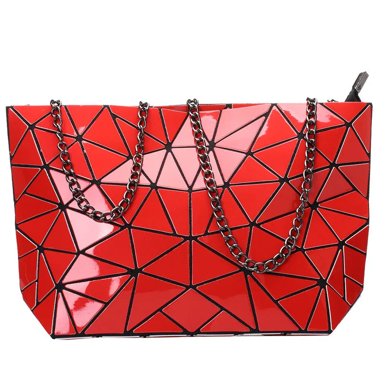 Handbags Bags For Women 2024 Designer Luxury Tote Bucket Bag Fashion Geometric Crossbody Shoulder Messenger Hand Bag Silver