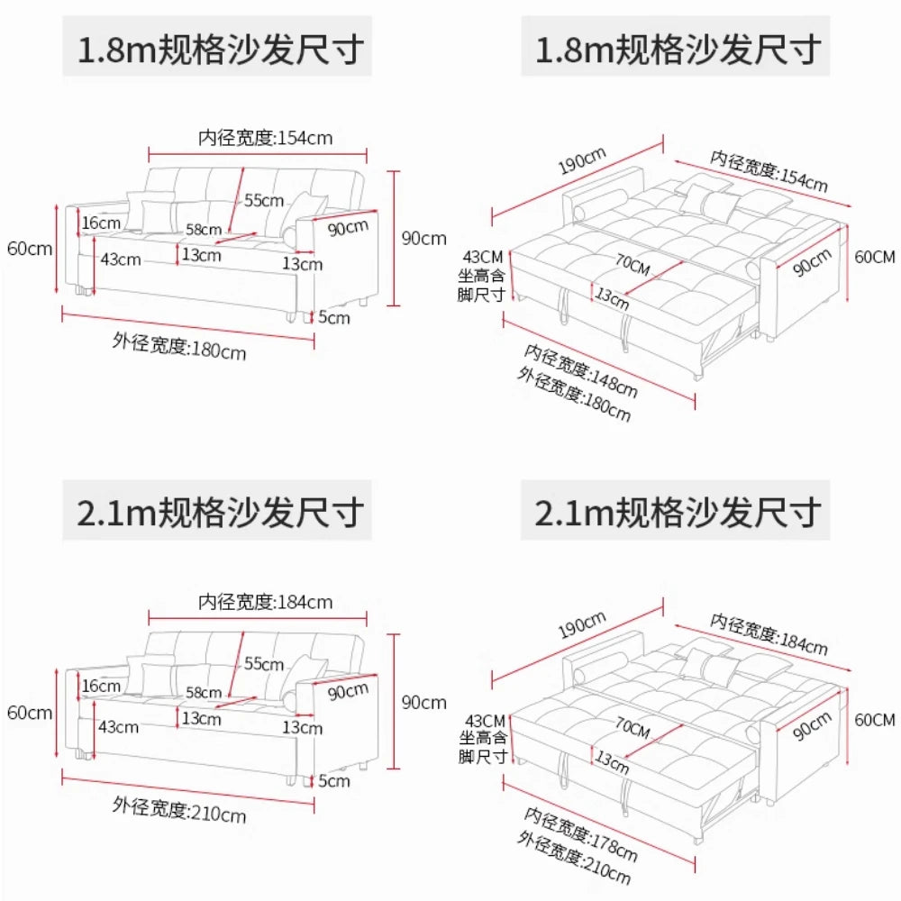 Garden Lounge Sofas Living Room Background Modern Folding Sofa Bed Corner Designer Muebles Para El Hogar Home Furniture