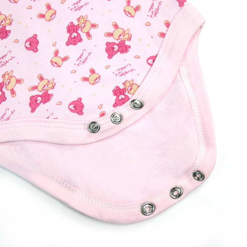 Newborn Baby Clothes For Girls Boys Sets Cotton Infant Spring Autumn Soft Boy Clothing New born Hat Bib