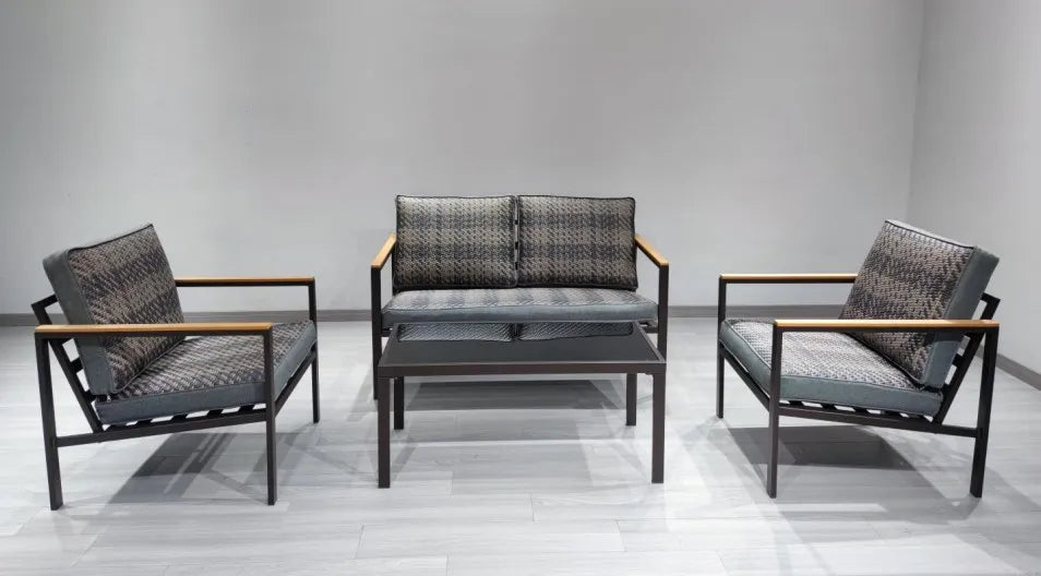 Sofa set Aluminum leisure sofa furniture Outdoor aluminum sofa set