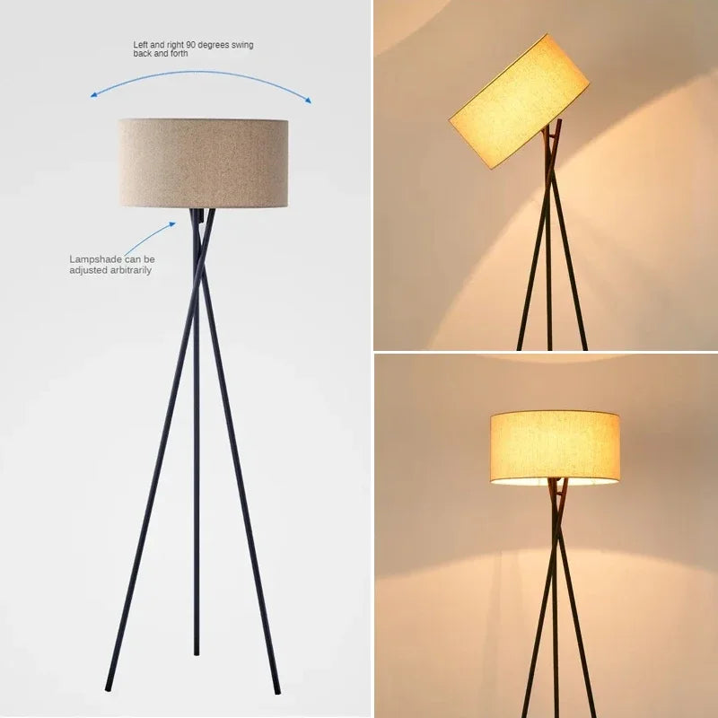 LED Indoor Lighting, Modern Minimalist Floor Lamps, LED Upright Desk Lamps, Living Rooms, Bedrooms, Study Rooms, Home Decor,
