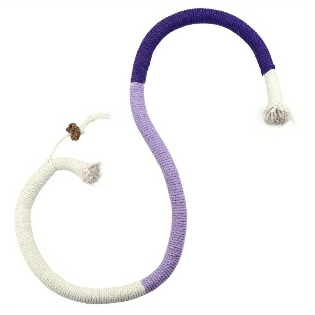 Cat Bite Rope Mute Self-hi Bite-resistant Grinding Stick Kitten Toy New Cat Stick Gutta Percha Toy Catnip Pet Toys Pet Products