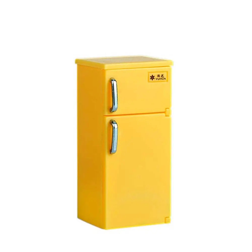 Fridge Toy Model Model Crafts Dollhouse Dollhouse Accessories Simulation Refrigerator Doll House Decoration
