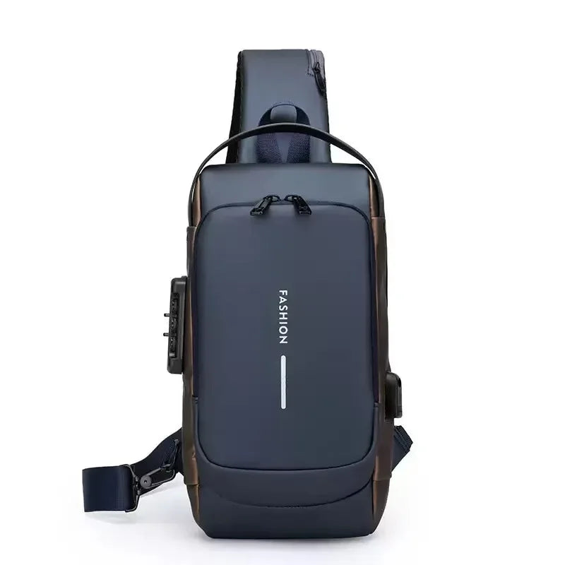 Men's Chest Bag for Cycling & Outdoor Sports - Also Great As A Running and Travel Waist/Shoulder Bag