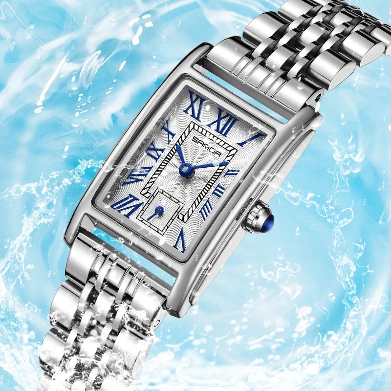 2025 New Fashion Ladies Watches for Women Creative Steel Girls Bracelet Wristwatches Female Waterproof Clocks Relogio Feminino