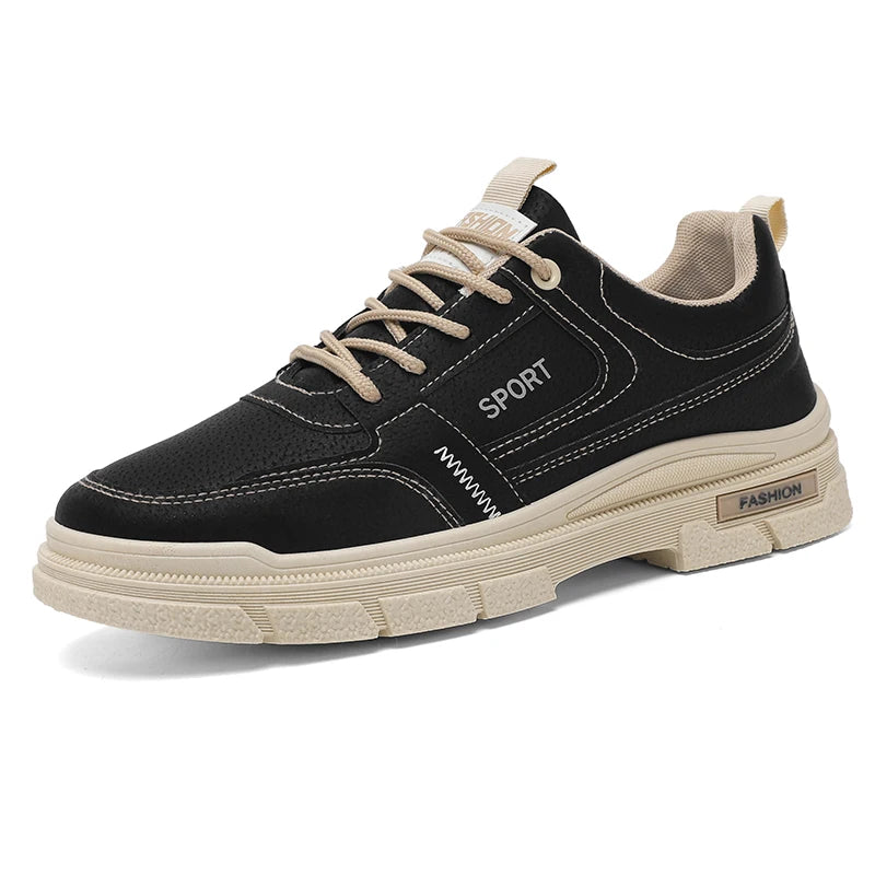 Men's shoes four season new soft-sole non-slip casual shoes outdoor walking shoes fashion student sports shoes male tooling shoe