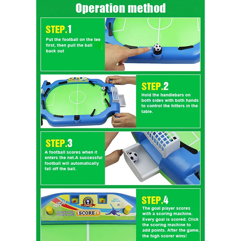 Mini Tabletop Soccer Game Desktop Mini Desktop Football Indoor Game Football Board Children Toys