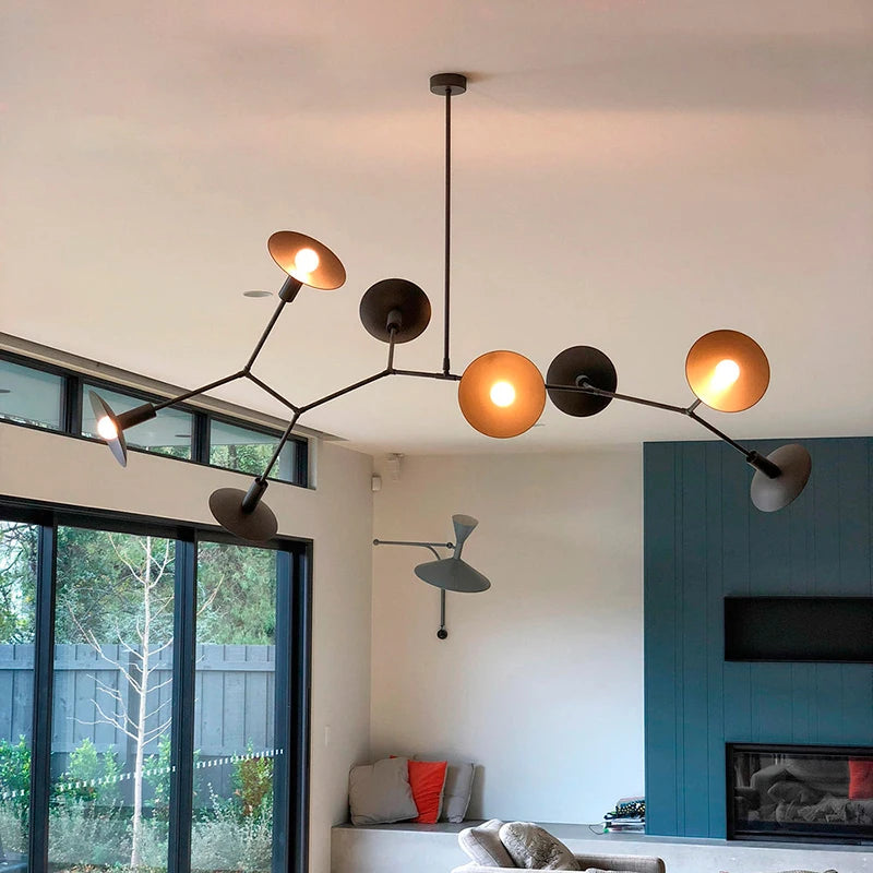 LED Modern Chandelier Living Room ceiling lamp Dining Room Chandelier Indoor Lighting Kitchen Bedroom Coffee House Pendant light