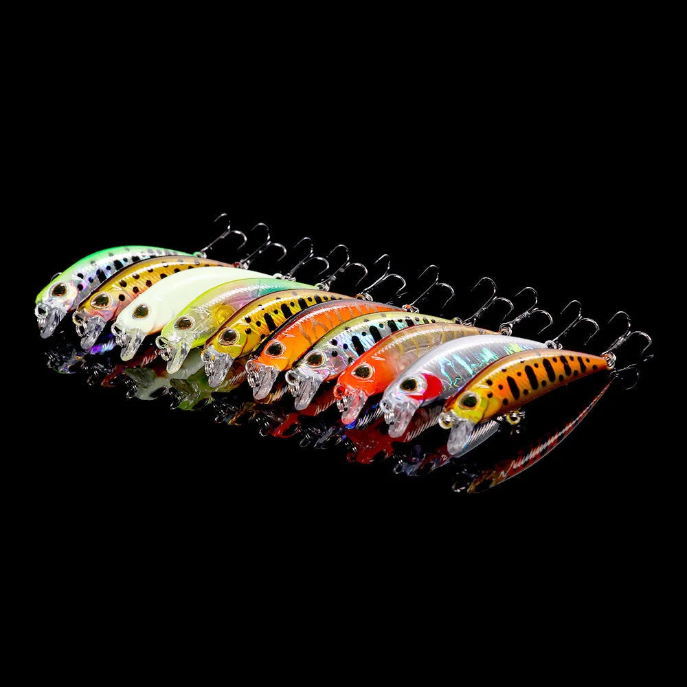 Lure Fish Bait: Micro-object Long-range Drop, Glow-in-the-water, Small Milo Tremor, Slow-sinking, Dead Flight Fake Bait
