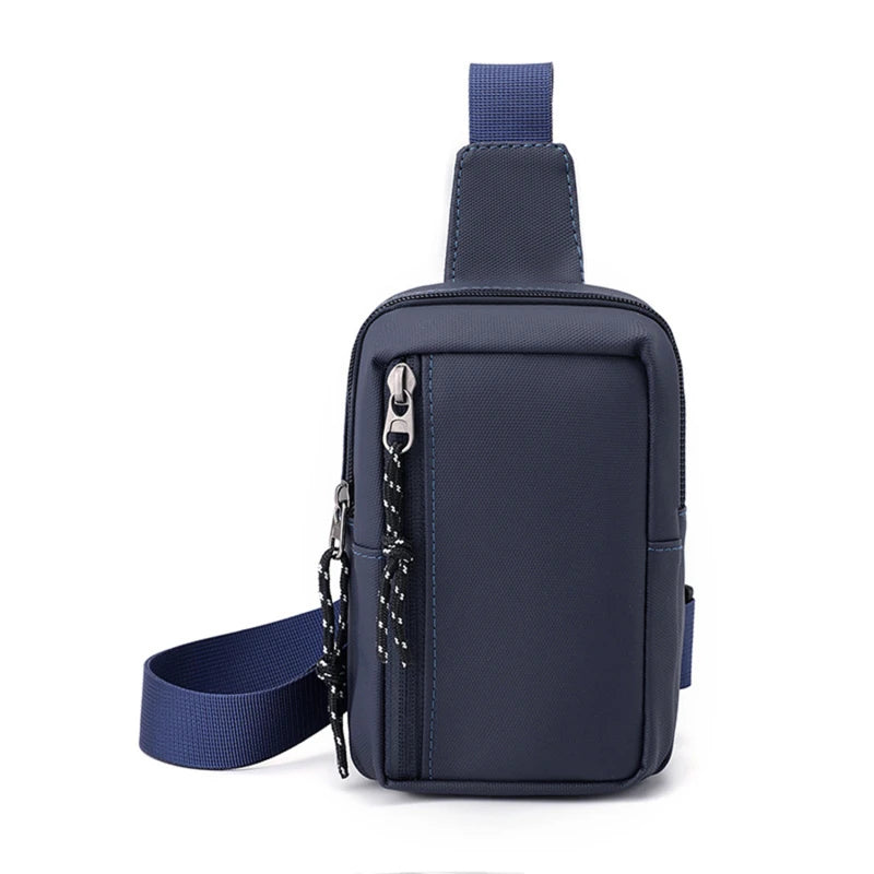 Men Chest Bag Mens Shoulder Body Bag Oxford Fashion Man Side Sling Crossbody Bag for Male Casual Handbag Travel Phone Bags