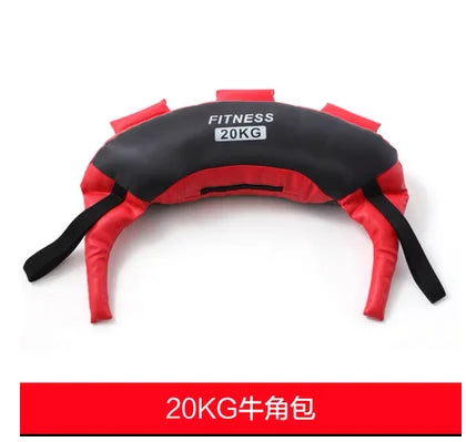 Empty weight-bearing sandbag for private training,just leather bag without padding sandbag,squat fitness equipment