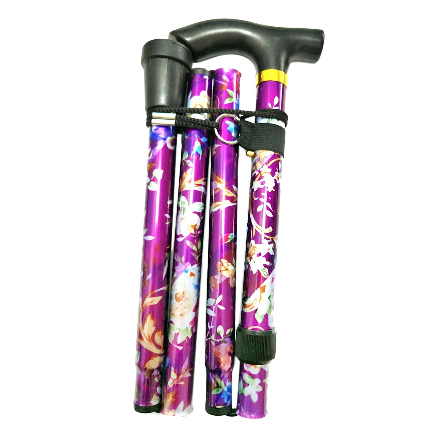 Trekking Poles Folding Hiking Stick Collapsible Hiking Poles Trekking Stick Walking Poles Nordic Walking Sticks