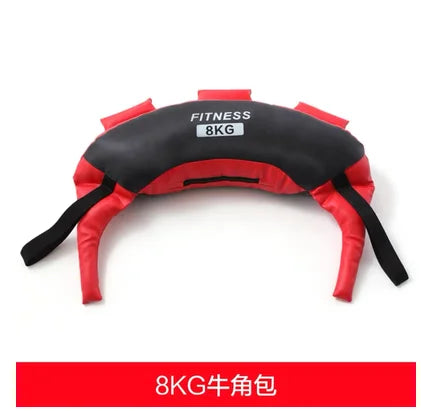 Empty weight-bearing sandbag for private training,just leather bag without padding sandbag,squat fitness equipment