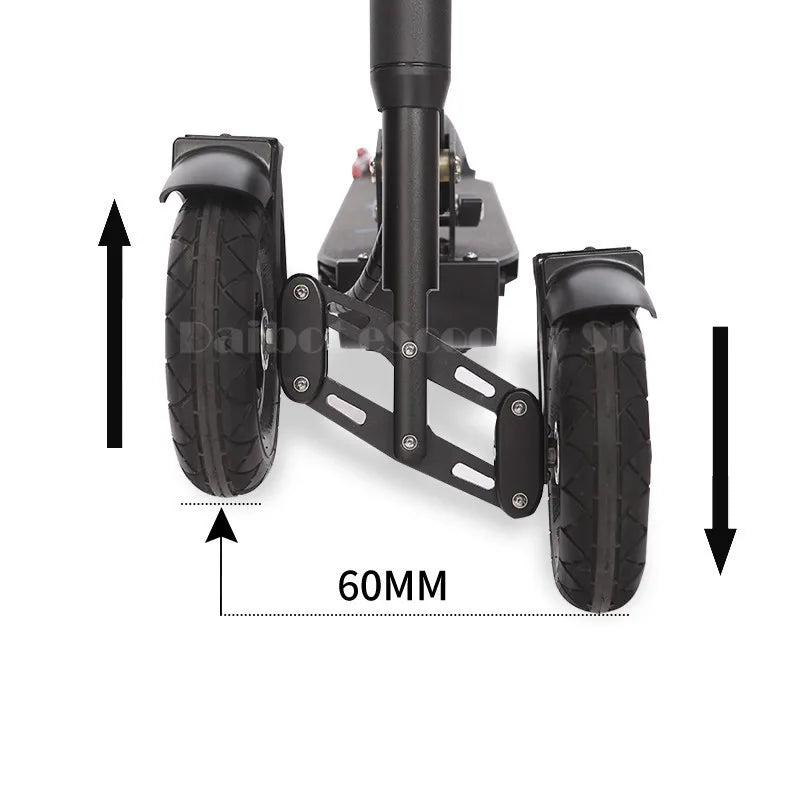 3 Wheel Electric Scooter With Seat Electric Scooters 8 Inch 500W 48V Folding Electric Skateboard For Adults