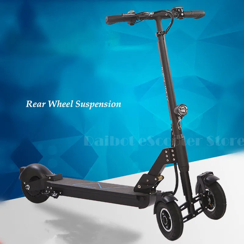 3 Wheel Electric Scooter With Seat Electric Scooters 8 Inch 500W 48V Folding Electric Skateboard For Adults