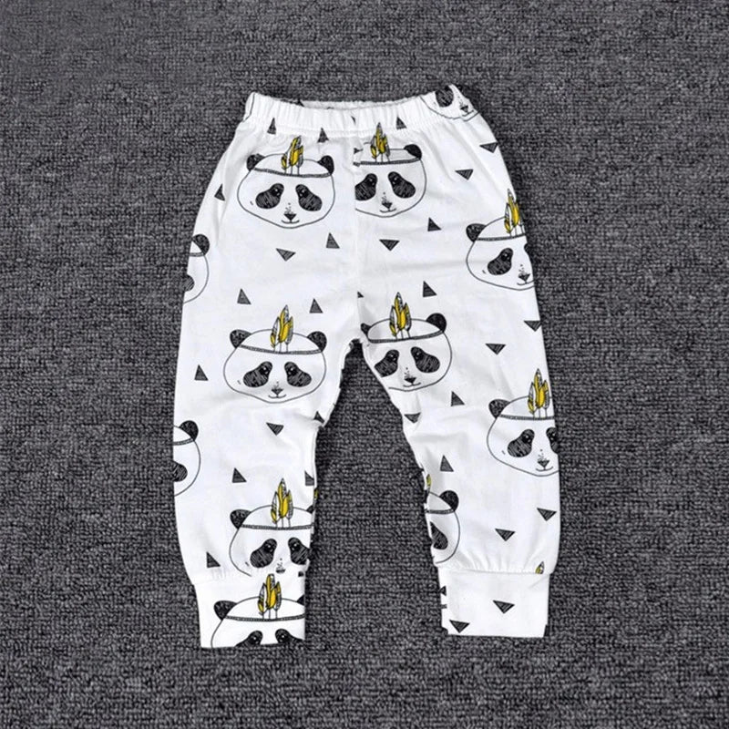 Baby Girl Boy Trousers 0-4Y Cute Spring Autumn Soft Cotton Baby Girl Pants Infant Girl Pants Newborn Boy Pants Leggings