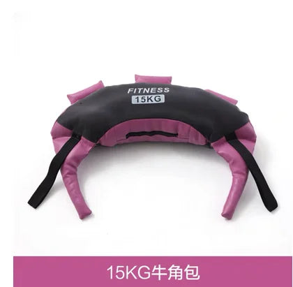 Empty weight-bearing sandbag for private training,just leather bag without padding sandbag,squat fitness equipment