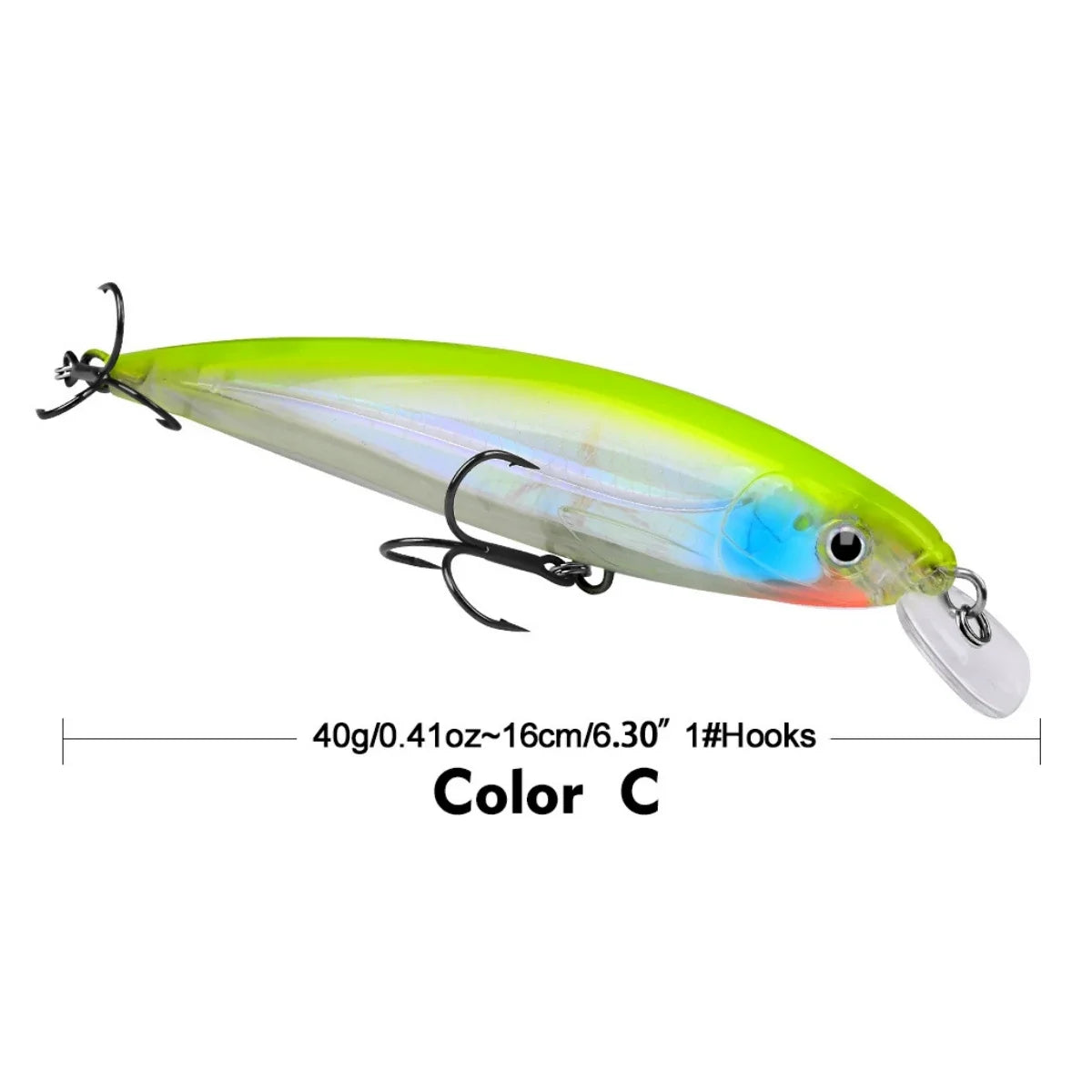 Fish Bait Floating in Water, Biomimetic Artificial Plastic Hard Bait, Specialized Lure for Sea Fishing for Giant Objects