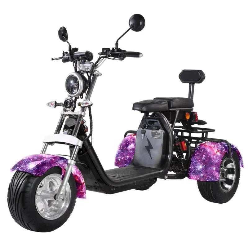 Clark is hot selling New Electric Scooters for Men 2000W E-Bike 13 Inch Big Wheel Citycoco Electric Tricycle Scooter