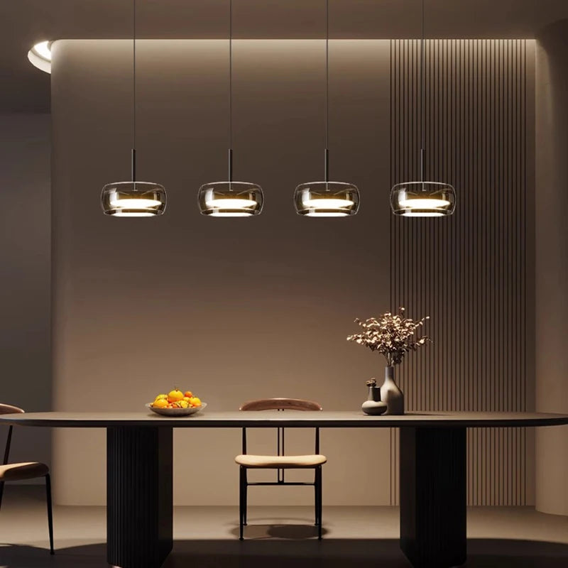 Modern home decor ring led lights pendant light lamps for living room Chandeliers for dining room hanging light indoor lighting