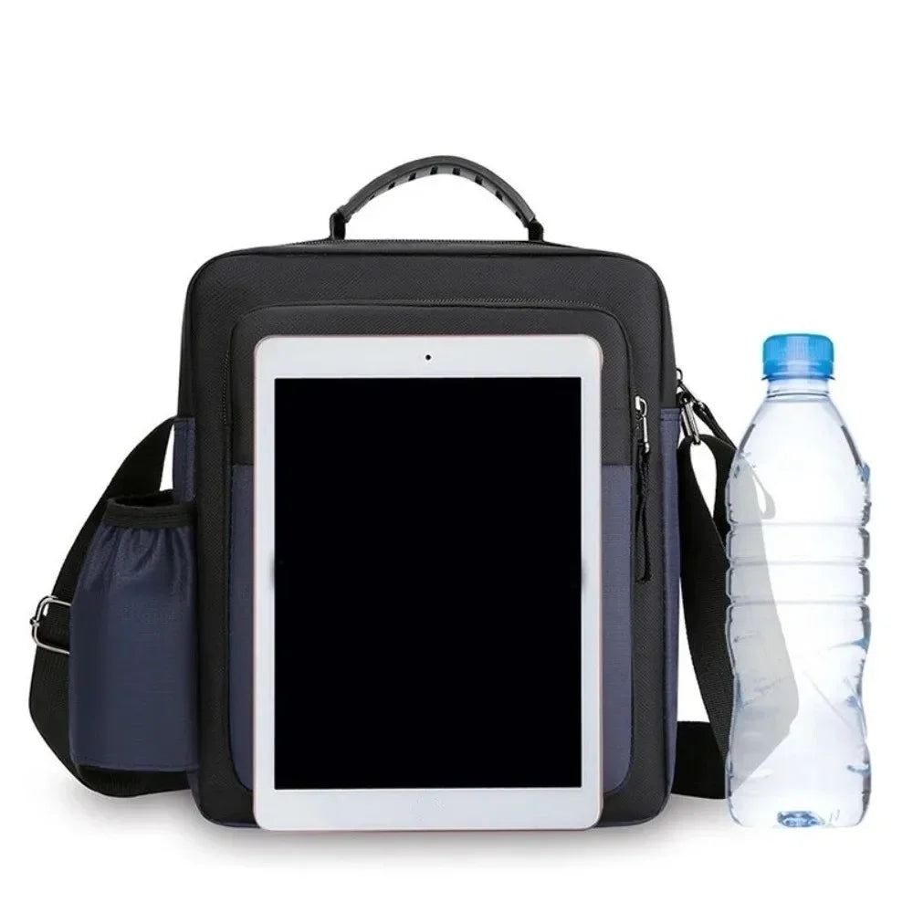 Men's Single-shoulder Bag, Crossbody Bag, Business Trend, Black Casual Messenger Bag, Multiple Colors ﻿
