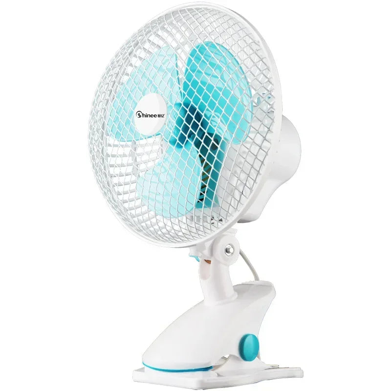 7 Inch Electric Fan Bedside Clip Wall Fan Desktop Student Ventilador Dormitory Table Air Conditioner Household Office Air Cooler