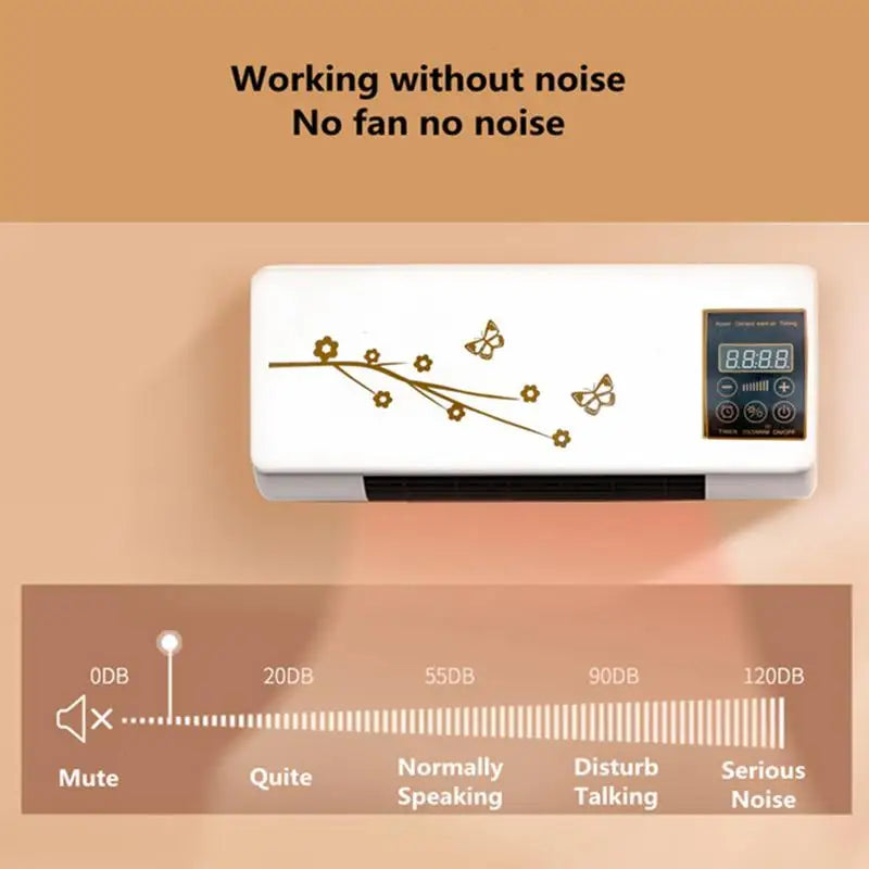 Portable Ductless Air Conditioner Multifunctional Wall-mounted Air  and Heater RV Air Conditioner Fan Heater