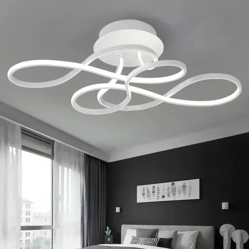 Home Decoration Indoor Lighting Modern Ceiling Lamp LED Chandelier For Living Dining Room Bedroom Aisle Balcony Fixture Luster