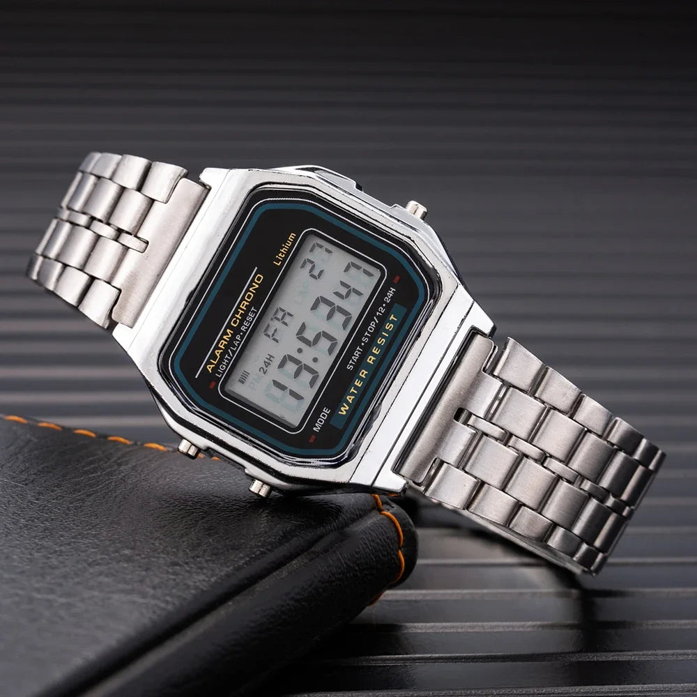 New Digital Watches for Men Sports Waterproof Bracelet Clock Gold Electronice LED Wristwatch Women Casucal Montre Homme Relogio