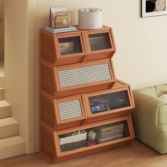 Bookshelf Floor Rack Integrated Wall Storage Bookcase Storage Cabinet Student Home Simple Cabinet