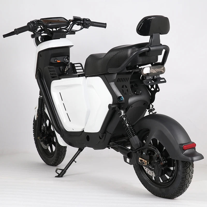 Newest U2 UB 48V 60V 1000W Electric Bike Adults City Scooter 16*3.0 High Speed Long Range Road Electric Bicycle