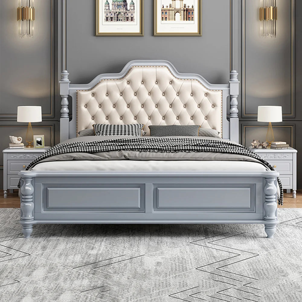 King Size Bed Multifonction Waterproof Queen Luxury Bed Reading Frame Modern Cama De Lujo Para Dormitorio Bedroom Furniture