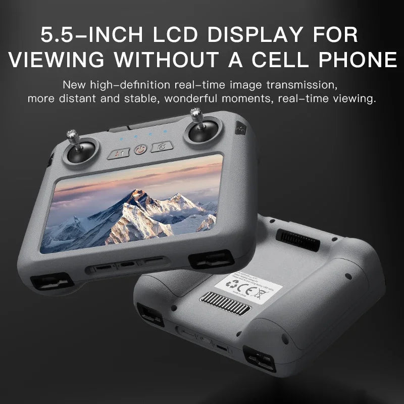019MAXthree-axis gimbal touch screen controller 5G+relay strong signal super strong standby ultra clear image transmission drone