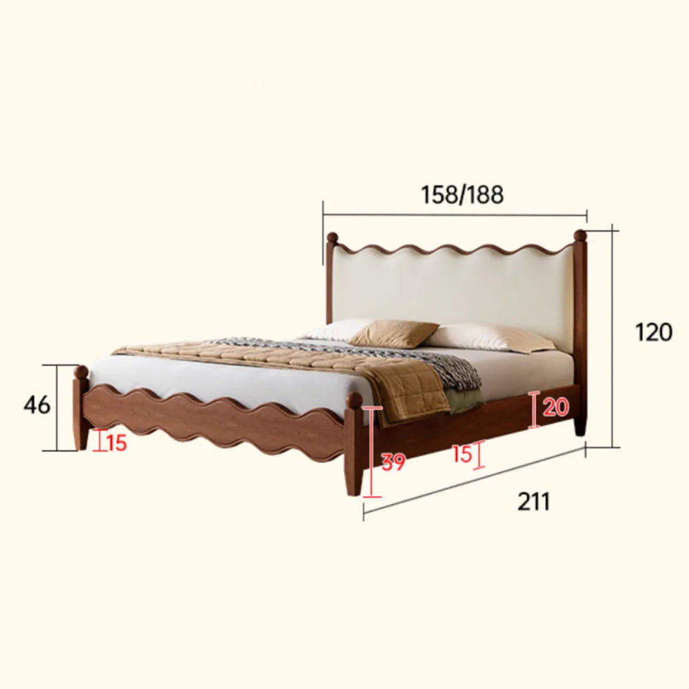 Queen Size Bed Frames Aesthetic Lounge Luxury Unique Beds Storage Nightstands Cama De Lujo Para Dormitorio Home Decoration