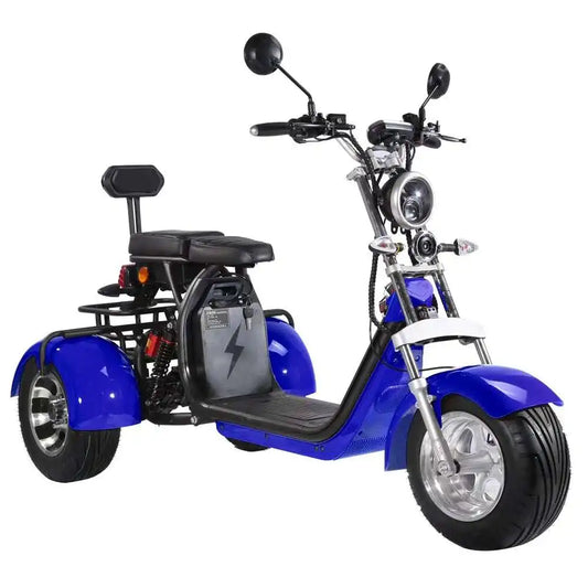 Clark is hot selling New Electric Scooters for Men 2000W E-Bike 13 Inch Big Wheel Citycoco Electric Tricycle Scooter